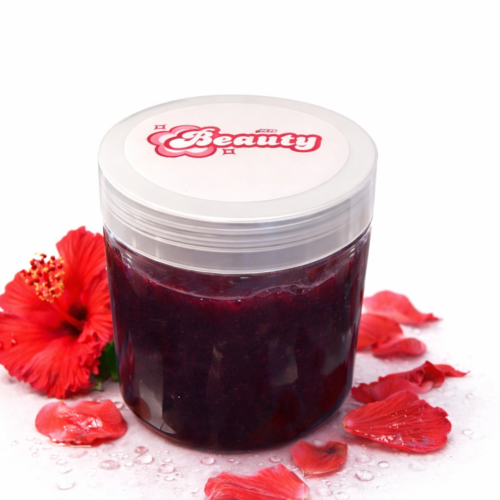 مقشر الكركديه الطبيعي 🌺